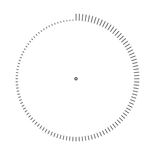 Svislé Pruhy Kruhu Odpočítávání Vektorová Grafika Značka Času Ikona Ilustrace — Stockový vektor