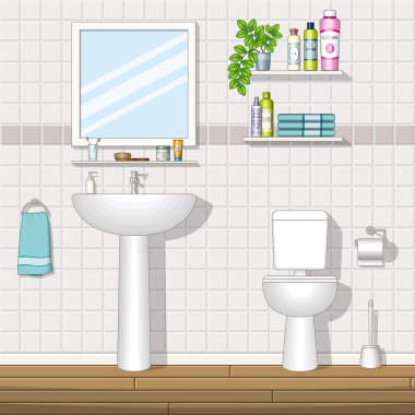 Bir banyo resmi