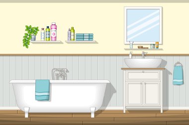 Bir banyo resmi