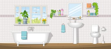 Bir banyo resmi