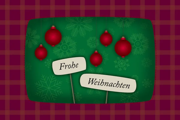 Frohe Weihnachten — Stockvektor