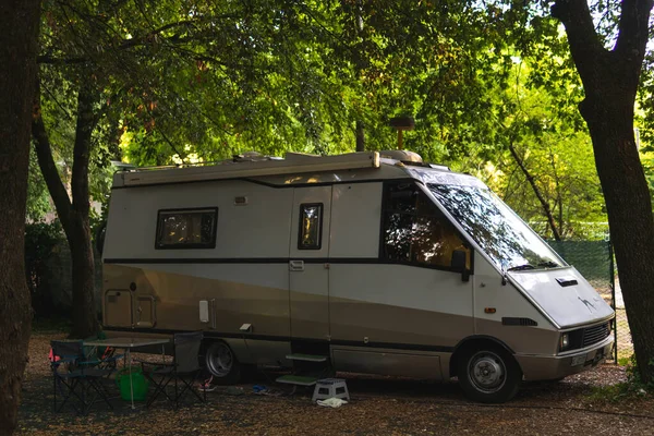 Marmore Talya Temmuz 2019 Old Cobe Iveco Günlük Karavanı Karavan — Stok fotoğraf