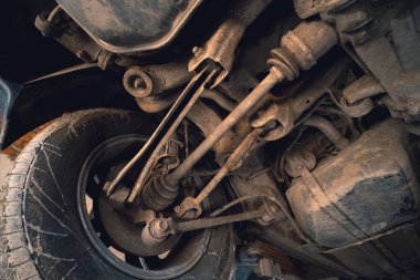 Arabanın arka kolları ve dengeleme rafları, ABS sensörü, fren sistemi, disk ve pedler. Sessiz bloklar. Araba servisi ve tamirat, eski parçalar yerine. Hasar süspansiyonu ve vites sürücüsü