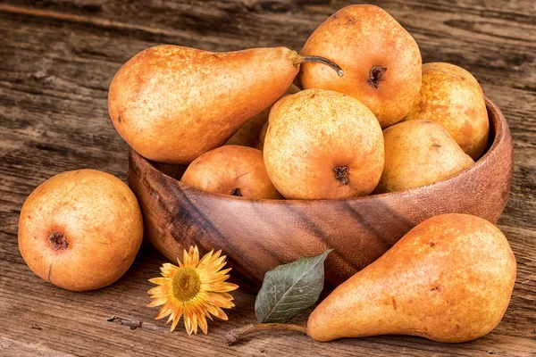 Pears Thanksgiving decoration — Stock Photo, Image