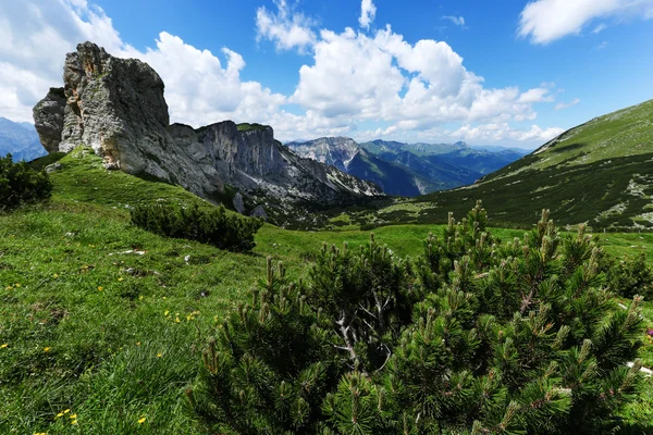 Dağ manzarası Karwendel'de, Achensee alan, Achensee, Tyrol, Avusturya — Stok fotoğraf