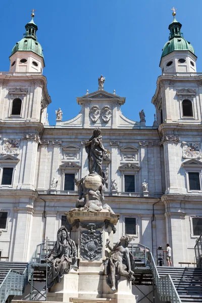 Dom van Salzburg, Oostenrijk — Stockfoto
