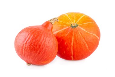 Beyaz izole Hokkaido squash