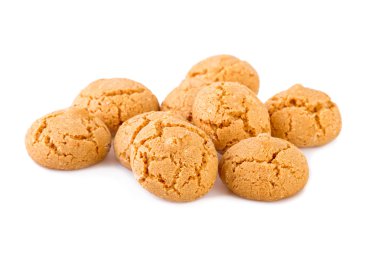 Amaretti kurabiye geleneksel İtalyan bisküvi 