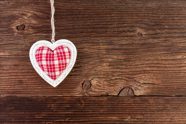 Rustic Christmas Decoration on a Wooden background — Stock Photo, Image