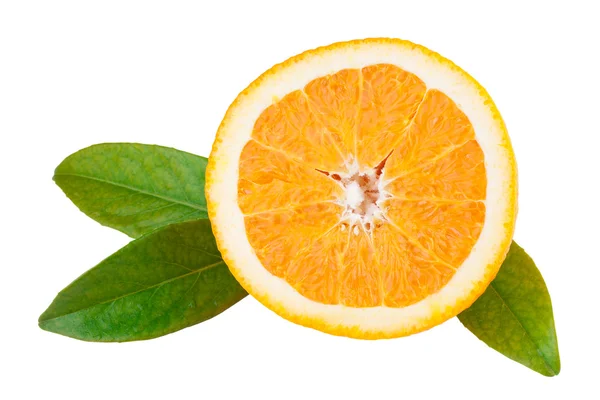 오렌지 과일의 절반 — 스톡 사진