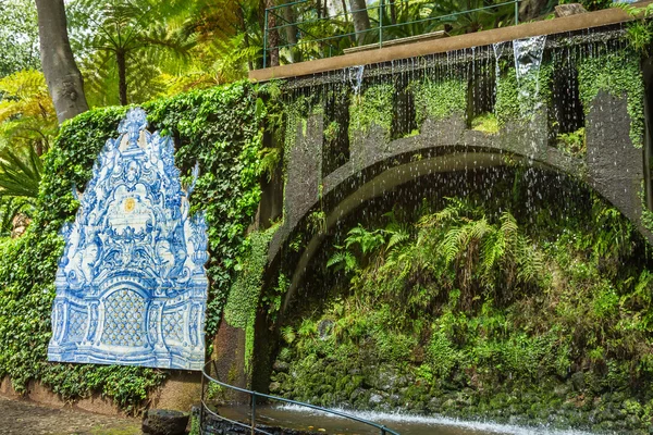 Monte Palace Tropical Garden. Funchal, Isla de Madeira, Portugal —  Fotos de Stock