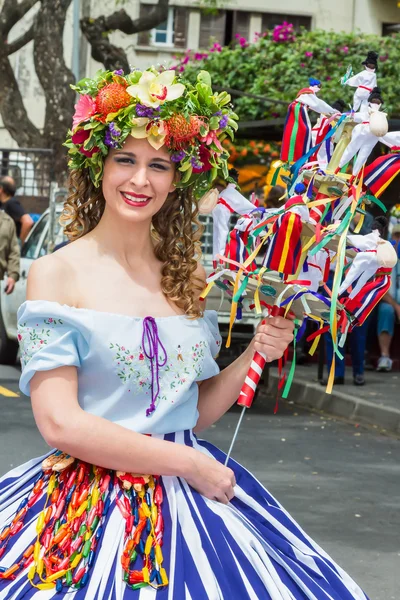 Madeira Bloemenfestival 2015, Portugal. — Stockfoto