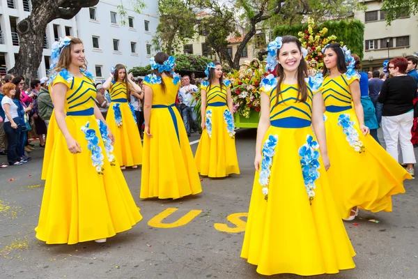 Flower Festival on the Madeira Island — Stock Photo, Image