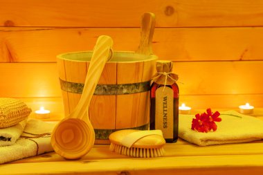 Ahşap Sauna ve Sauna aksesuarları