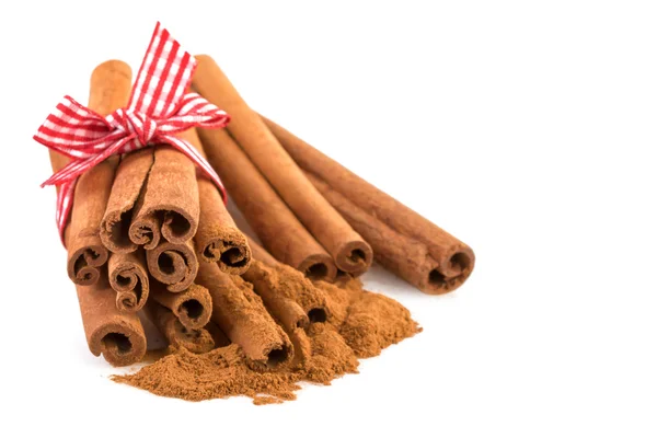 Cinnamon Sticks Christmas Spices — Stock Photo, Image