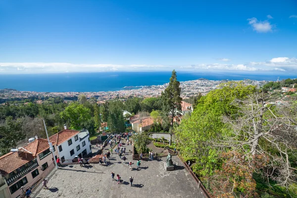 Panoramik Funchal, Madeira, Portekiz — Stok fotoğraf