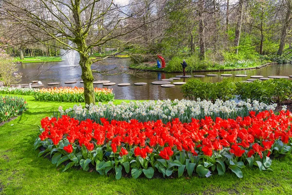 Spring park Keukenhof, Paesi Bassi — Foto Stock