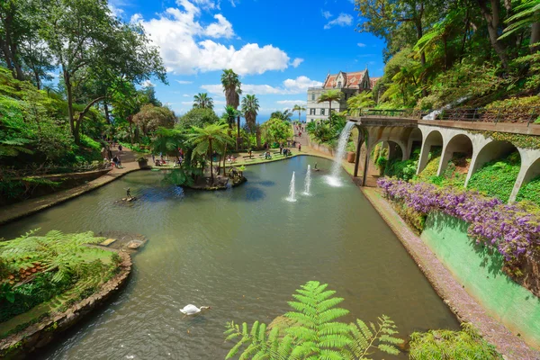 Monte Palace Tropical Garden. Funchal, Madeira Island, Portugal — Stock Photo, Image