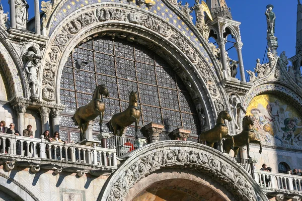 Basilika San Marco, Venedig, Italien — Stockfoto