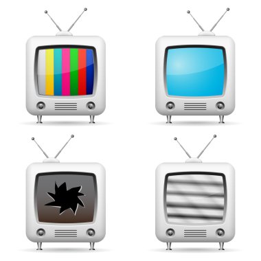 çeşitli tv simgeleri