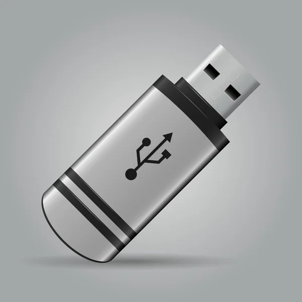 Unidad flash USB — Archivo Imágenes Vectoriales