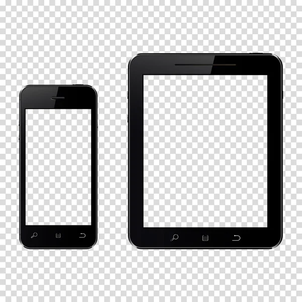 Smartphone ve tablet pc mockup