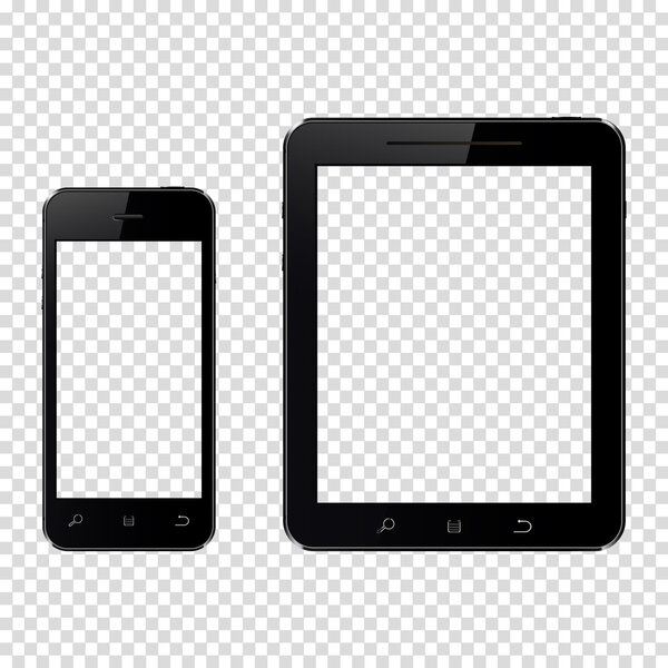 Smartphone and tablet pc mockup