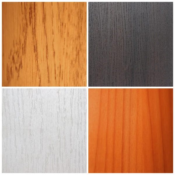 Set of wooden textures — Stock Photo, Image