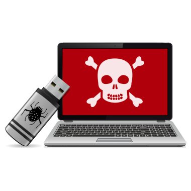 Virüs bulaşmış dizüstü