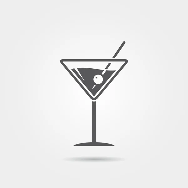 Icono Martini — Archivo Imágenes Vectoriales