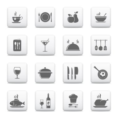 Yemek ve mutfak simgeler