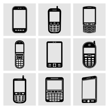 hareket eden telefon simgeleri