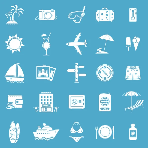 Set of travel icons — Stock Vector