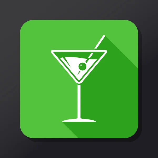 Martini ikonra — Stock Vector