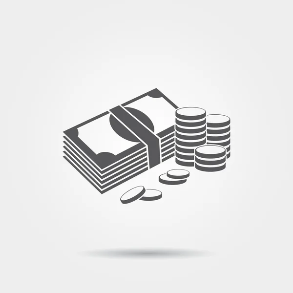 Icono del dinero — Vector de stock