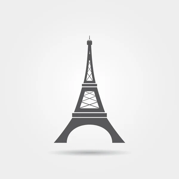 Ikona wieży eiffel — Wektor stockowy