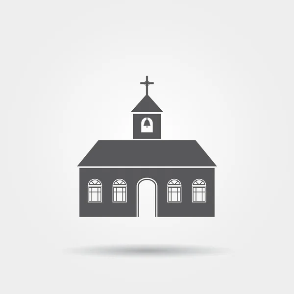 Ikona kostela — Stockový vektor