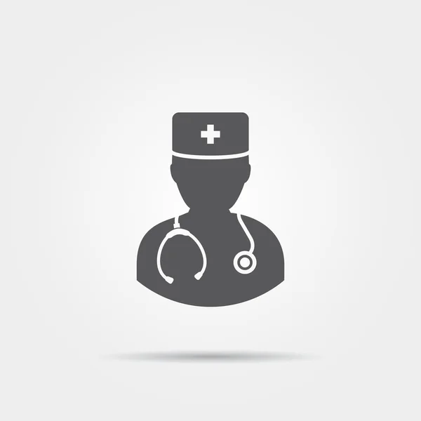 Doctor Icono — Vector de stock