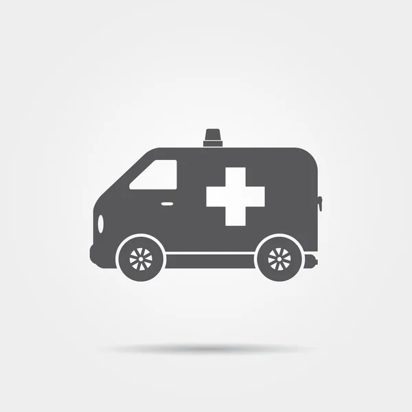 Icono de ambulancia — Vector de stock