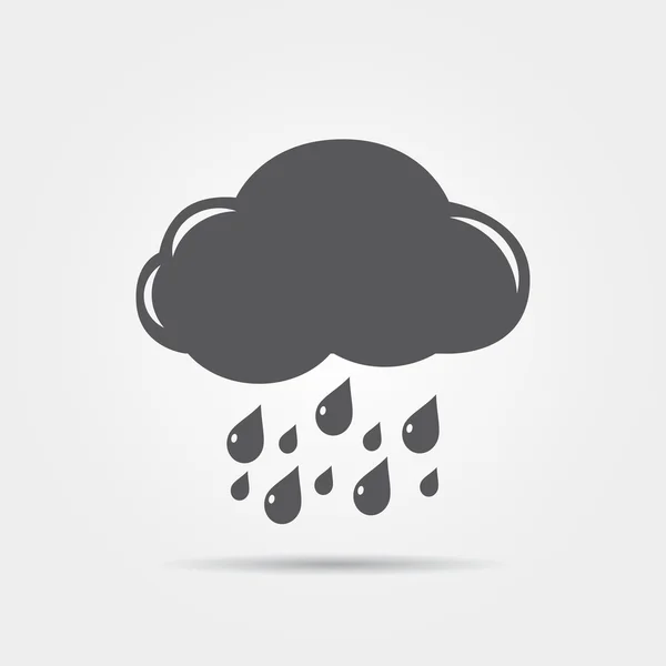 Icône pluie — Image vectorielle