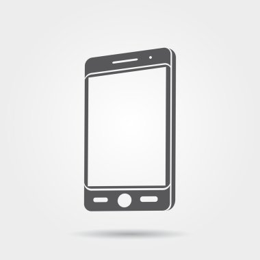 cep telefonu vektör simgesi