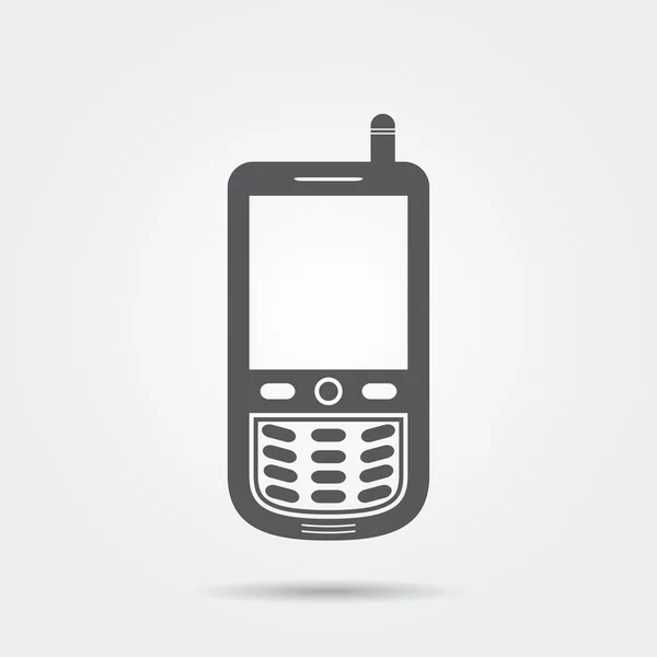 Ícone de telefone celular retro — Vetor de Stock