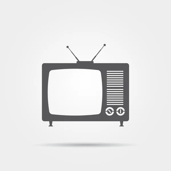 Ícone de TV — Vetor de Stock