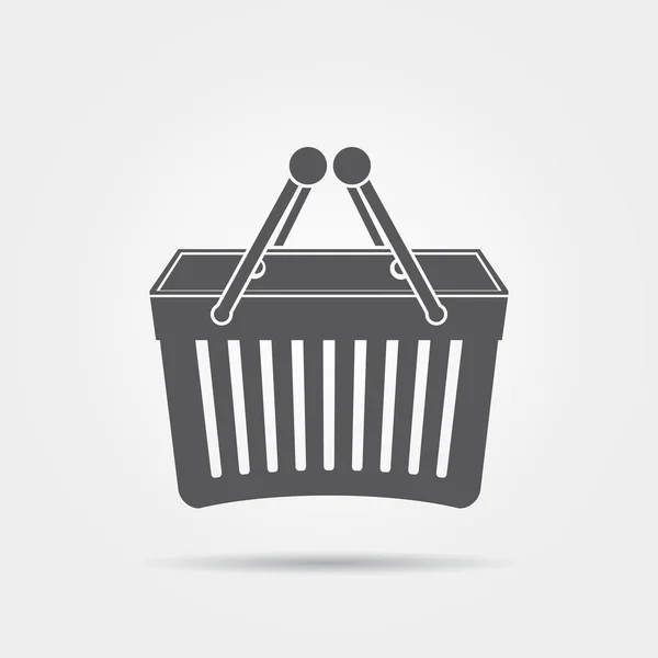 Shopping basket icon — Stock Vector