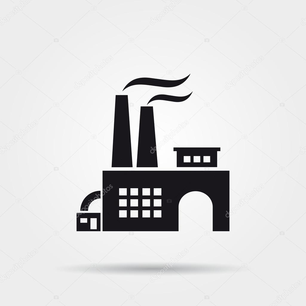 Factory vector icon