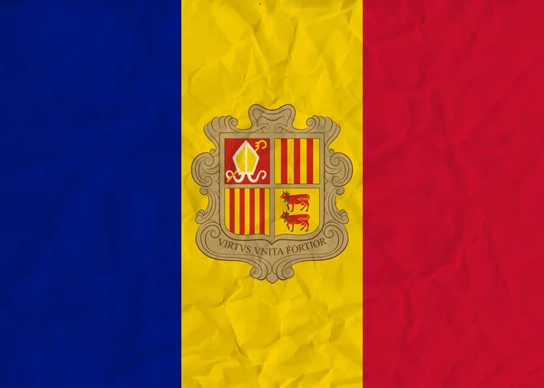 Flag of Andorra Vector — Stock Vector