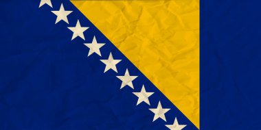 Bosna-Hersek kağıt bayrak