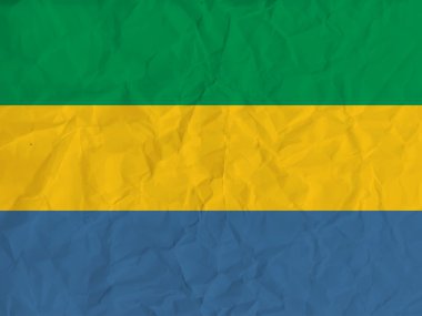 Gabon kağıt bayrak