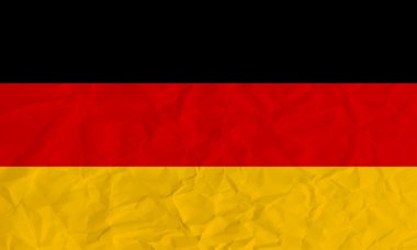 Almanya kağıt bayrak