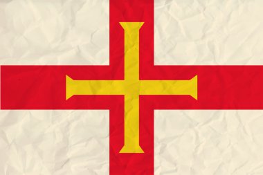 Guernsey kağıt bayrak